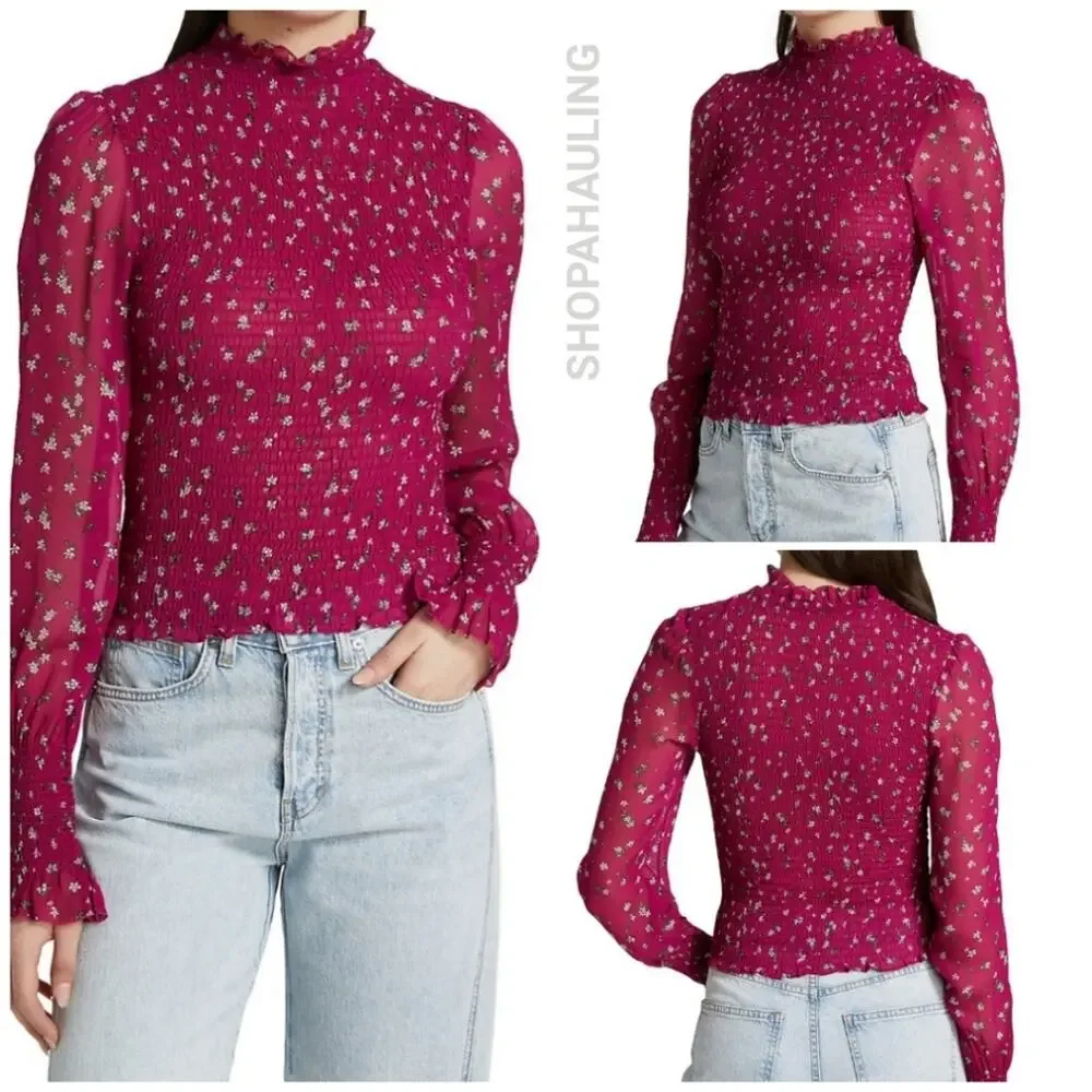 rag & bone floral top